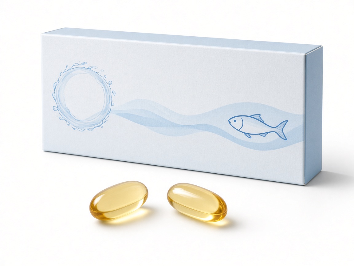 高濃度 Omega-3 魚油軟膠囊 60粒（EPA＋DHA）